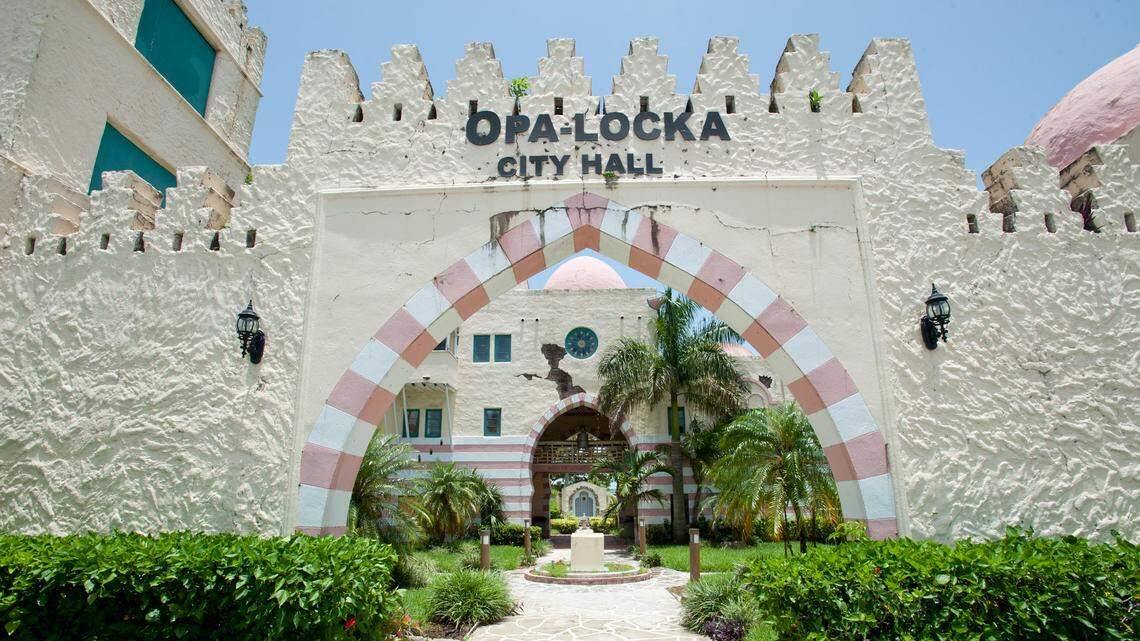 The old Opa-locka City Hall.