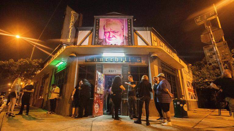 Churchill’s Pub in Miami’s Little Haiti neighborhood to reopen