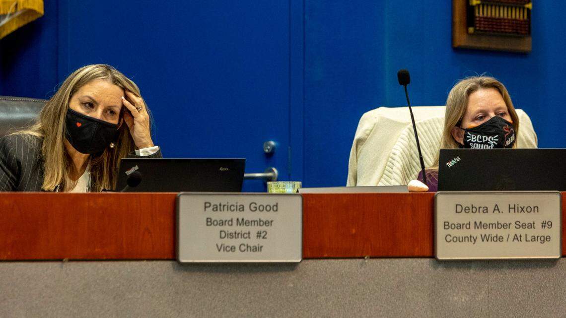 Who are the four people Gov. Ron DeSantis just suspended from the Broward School Board?