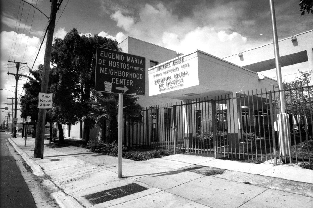 Eugenio Maria de Hostas Community Center in Wynwood.