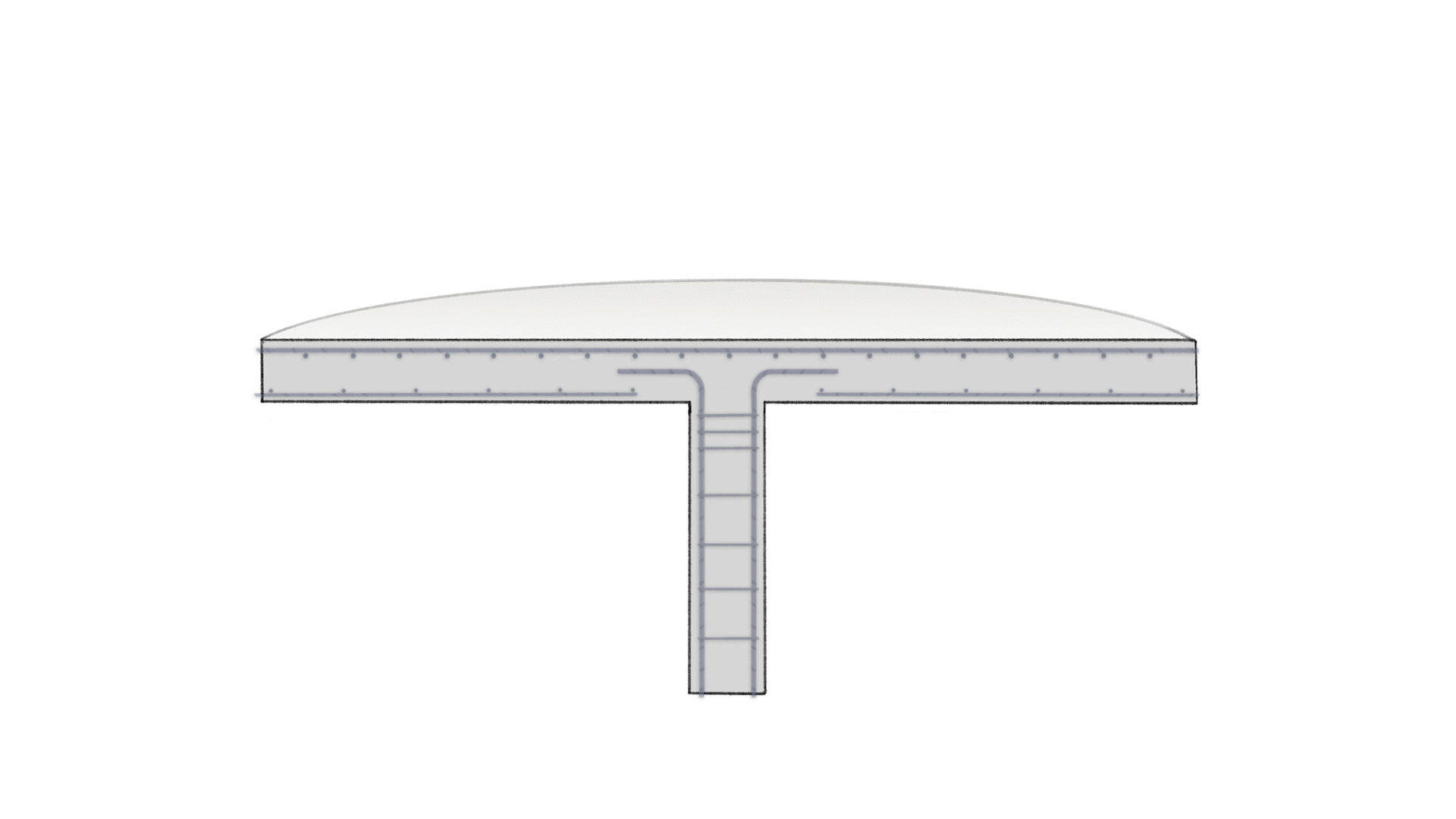 This animation illustrates how forces pushing down on a steel-reinforced concrete slab can cause it to bend and crack around a supporting column, weakening the connection holding the slab in place until it ultimately fails. National Construction Safety Team experts determined that this type of “punching shear failure” at two columns in the garage under the pool deck slab in early June 2021 led to the June 24, 2021, partial collapse of the Champlain Towers South building.