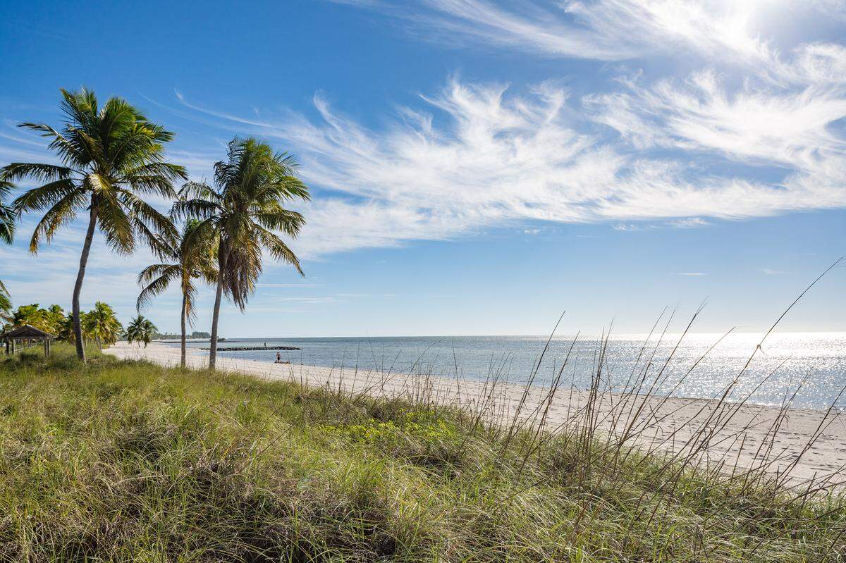 The new Margaritaville resort sits on Key West’s Smathers Beach.