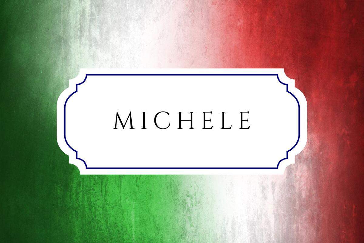 italian baby name michele