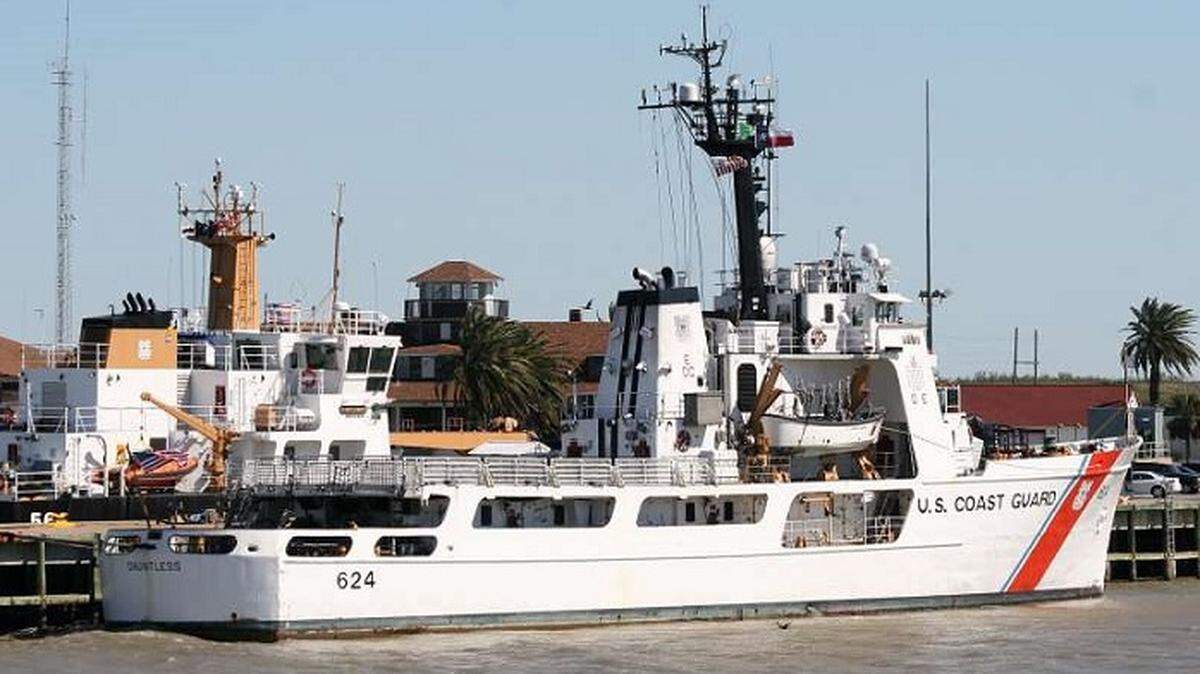 The United States Coast Guard Dauntless.