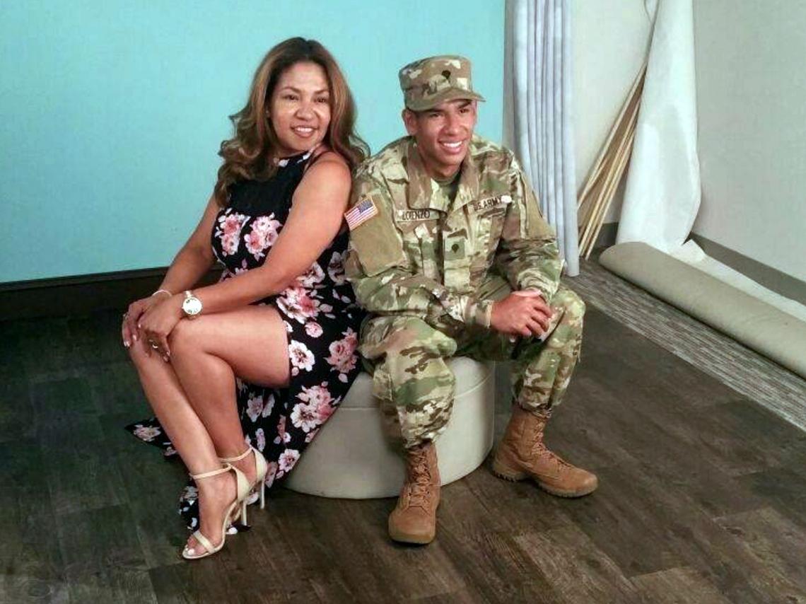 Fanny Lorenzo, left, with her son Endy Lorenzo in this picture from Fanny's Facebook page. Lorenzo had her green card stripped more than two decades after she got probation for helping her husband run a marijuana growhouse. She lived without any issues but has been targeted under Trump-era efforts to re-examine people who are eligible to be deported on old offenses.