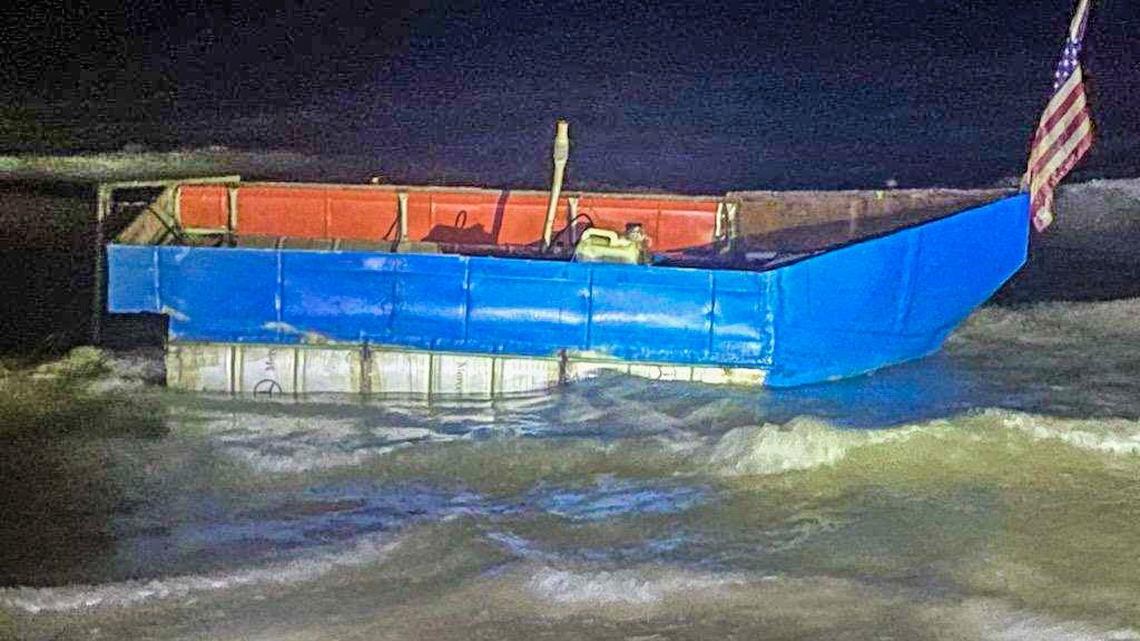 U.S. Customs and Border Protection’s Miami Division reports that 15 Cuban migrants made landfall on an island near Key West on Saturday, April 2, 2022.