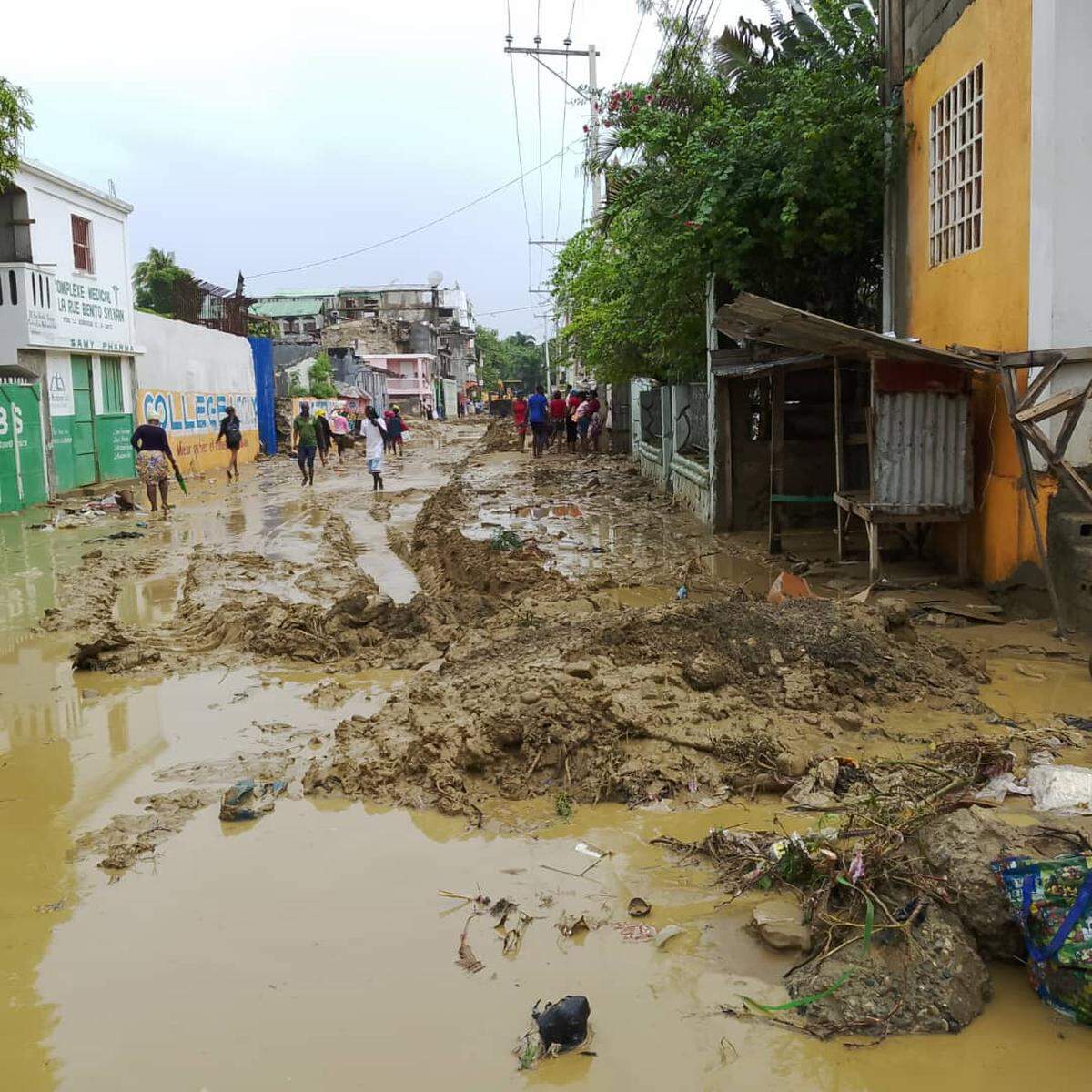 On Tuesday, December 24, 2025 heavy downpour was still affecting the city of Port-de-Paix in northwest Haiti. At least seven people had died and at least 11,000 homes were flooded local authorities said as a result of torrential rains.