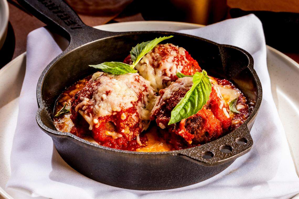 Wagyu meatballs at D’s Sports Bar in Fort Lauderdale.