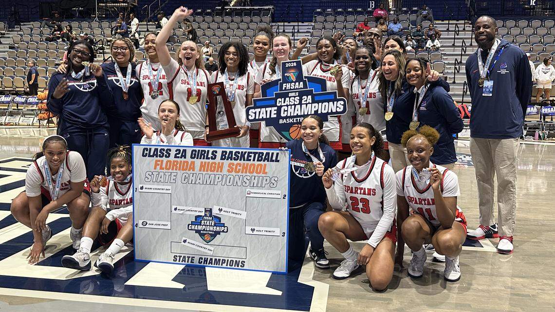 Gritty effort earns Miami Country Day girls their 11th state basketball title
