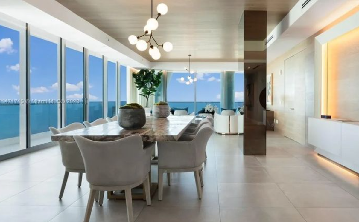 Tom Brady’s Surfside, Florida, bachelor pad, where he lived after his divorce from Gisele, is for sale