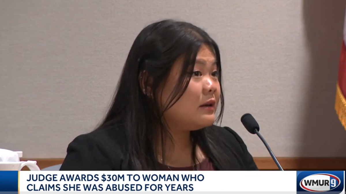 A New Hampshire judge has issued a nearly $30 million judgment against Thomas and Denise Atkocaitis, who are accused of abusing and imprisoning their adoptive daughter, Olivia Griffin, for years.