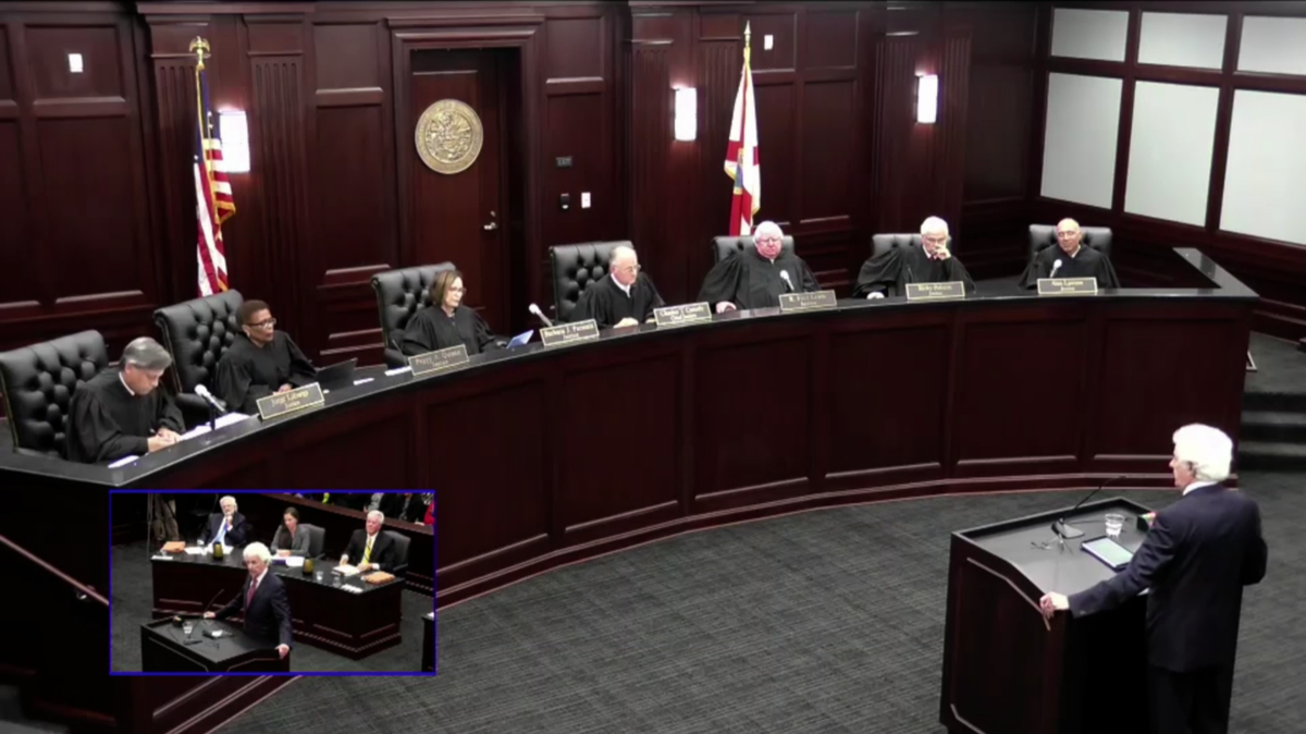 The Florida Supreme Court heard oral arguments Wednesday on Amendments 6 and 8.