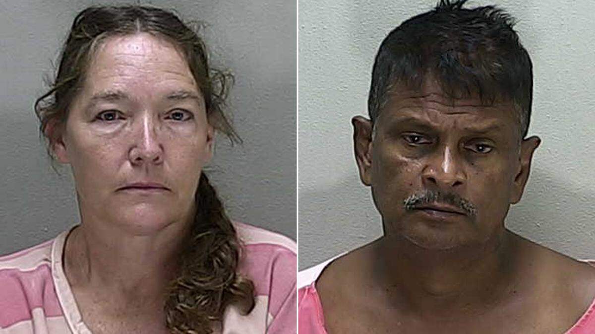 Ocala elementary school teacher Christine Egitto, left, and Himchan Bachan were charged with aggravated assault on Aug. 15, 2018, by Marion County Sheriff’s deputies in the knife and gun attack on a teen boy and girl.
