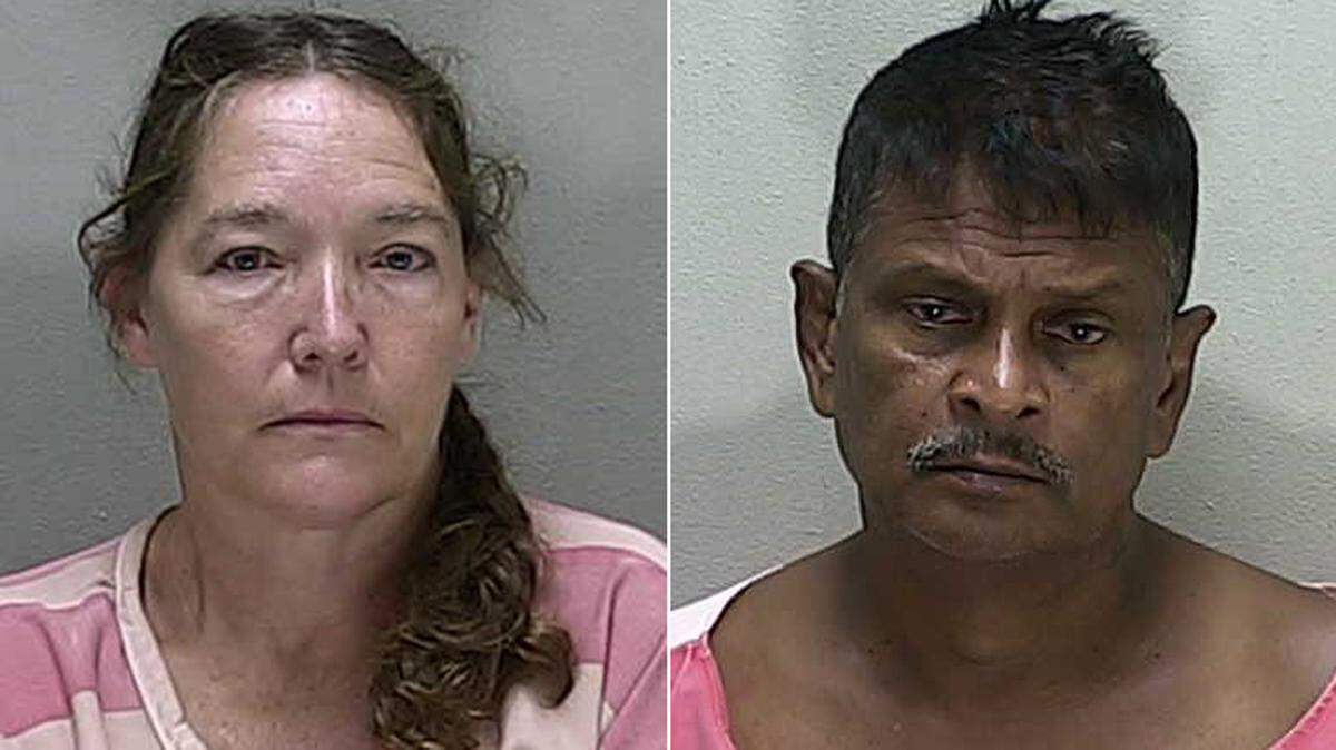 Ocala elementary school teacher Christine Egitto, left, and Himchan Bachan were charged with aggravated assault on Aug. 15, 2018, by Marion County Sheriff’s deputies in the knife and gun attack on a teen boy and girl.