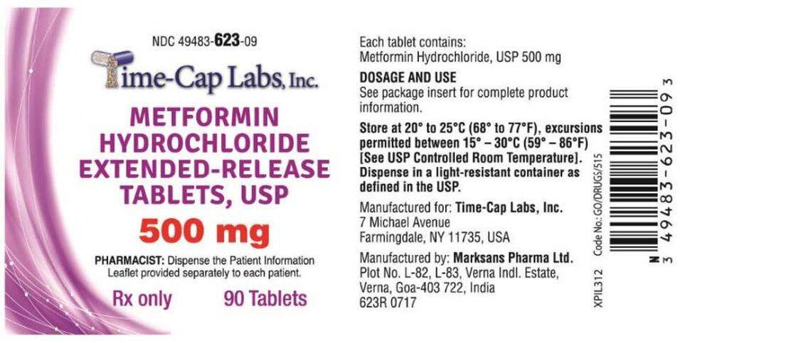 Marksans Pharma’s Metformin Hydrochloride Extended-Release Tablets, 500 mg, were part of an extended recall on Oct. 2, 2020.