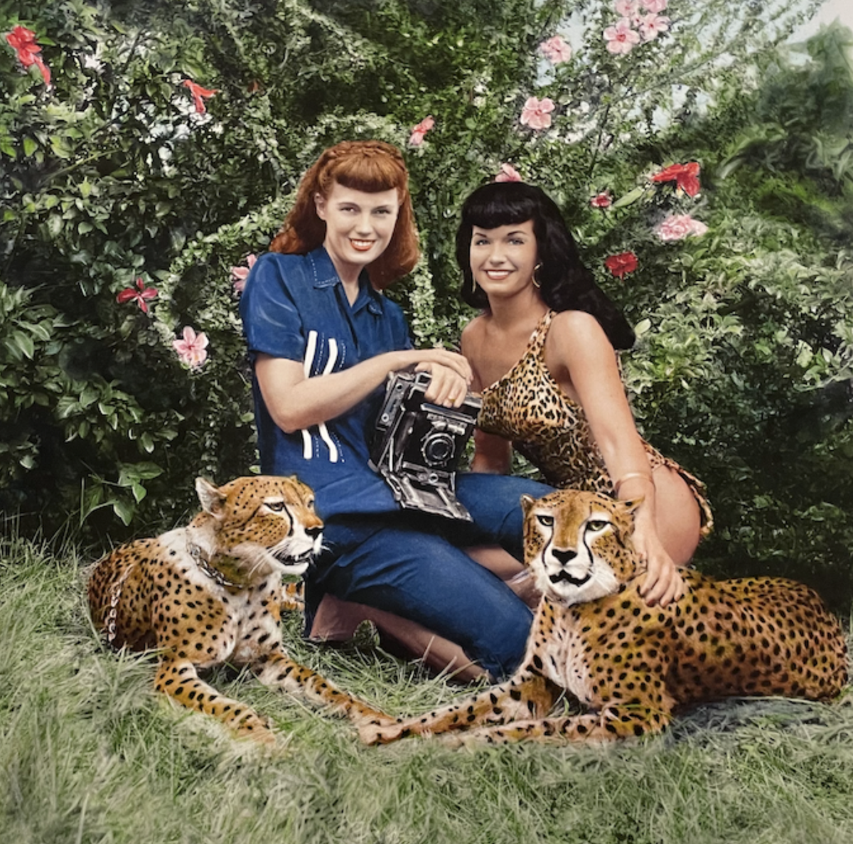 The Betsy Hotel on South Beach hosts a free show of photography, including work by Bunny Yeager.