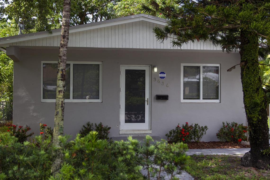 Nicholas Lara, who said he operates this 1960s single-family home in the historically black section of Coconut Grove, said he pays the owner $2,400 in rent for the house. It launched on Airbnb for around $170 a night and has drawn five positive reviews since May.