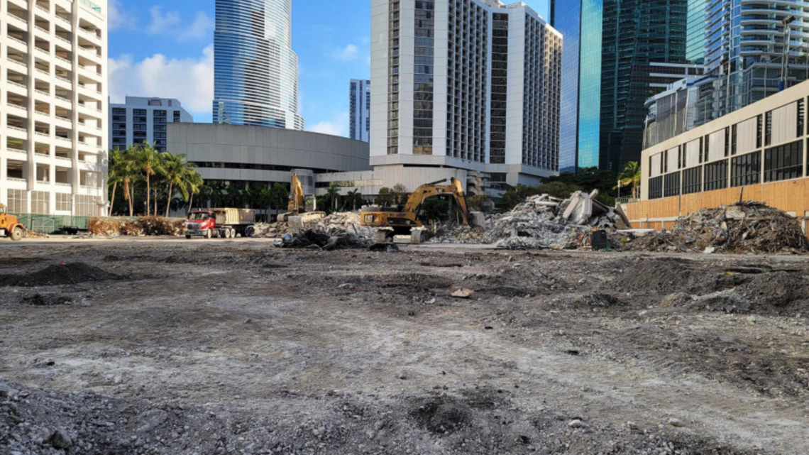 It was a routine demolition to make way for a Brickell tower. Then these were dug up