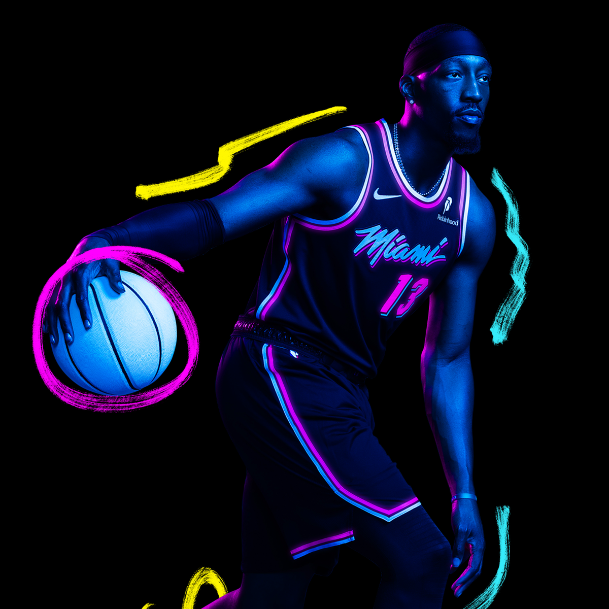 The Miami Heat is bringing back the popular black “Vice Nights” uniform this season.