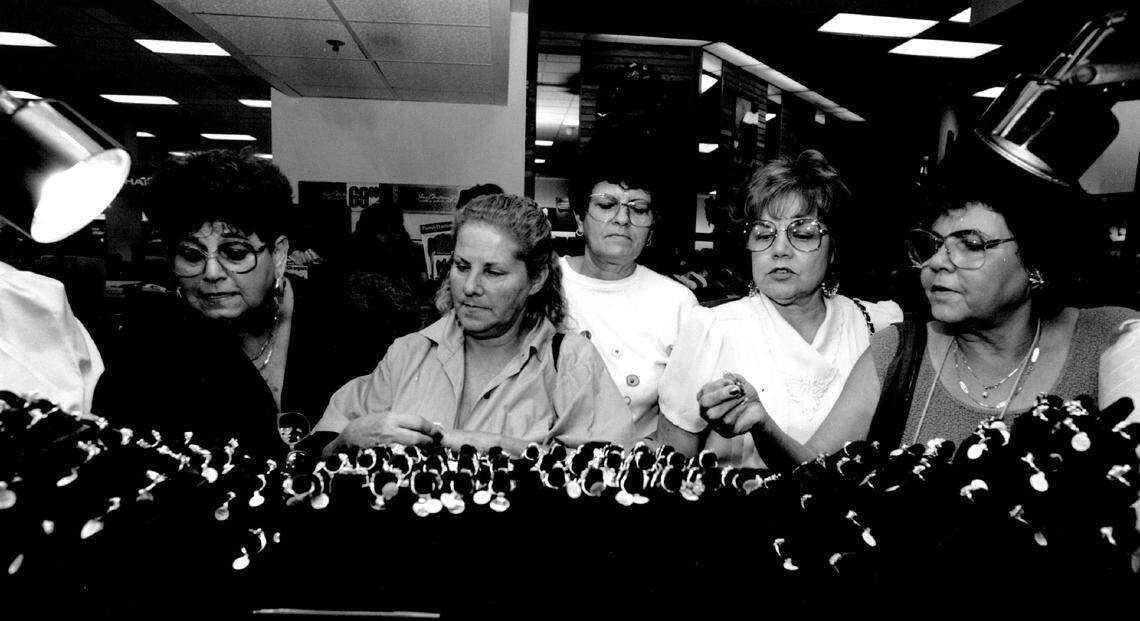 Jewelry department at Sears in Westland Mall in Hialeah.