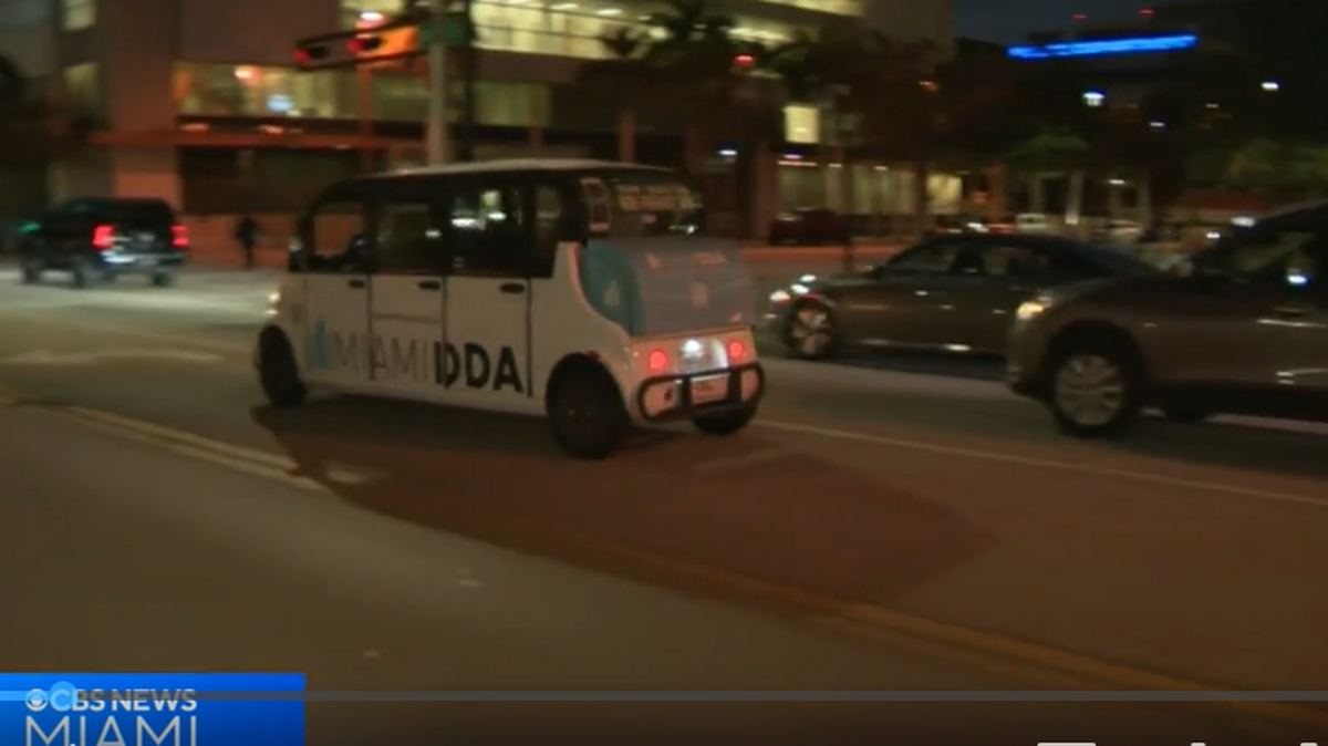 Shuttles are now running in downtown Miami.