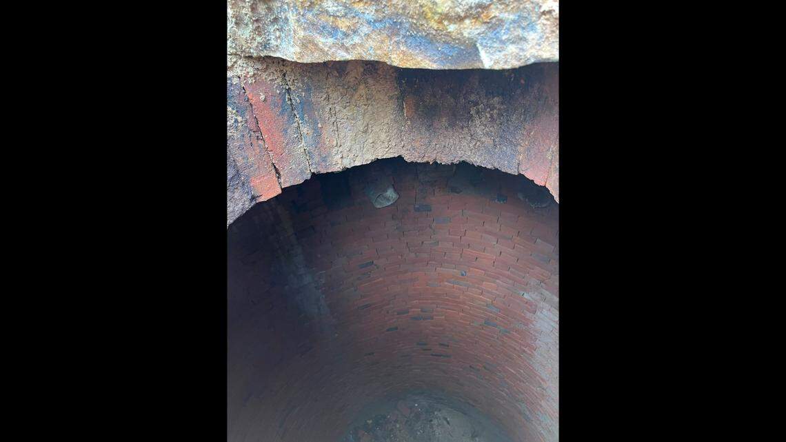 The 30-foot-deep, 9-foot-wide, chamber under the National Mall is believed to have been a cistern, historians say.