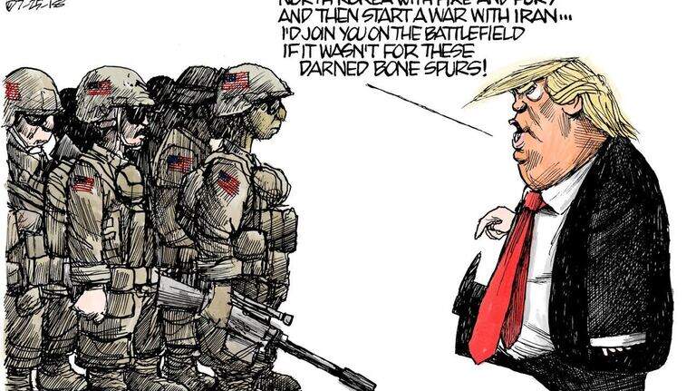 Tough talk