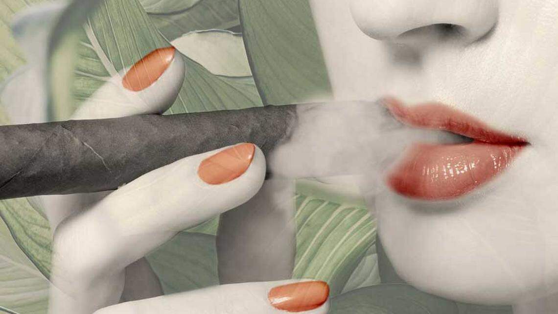 A detail from a promotional poster for Miami New Drama’s 20th-anniversary performances of “Anna in the Tropics.”