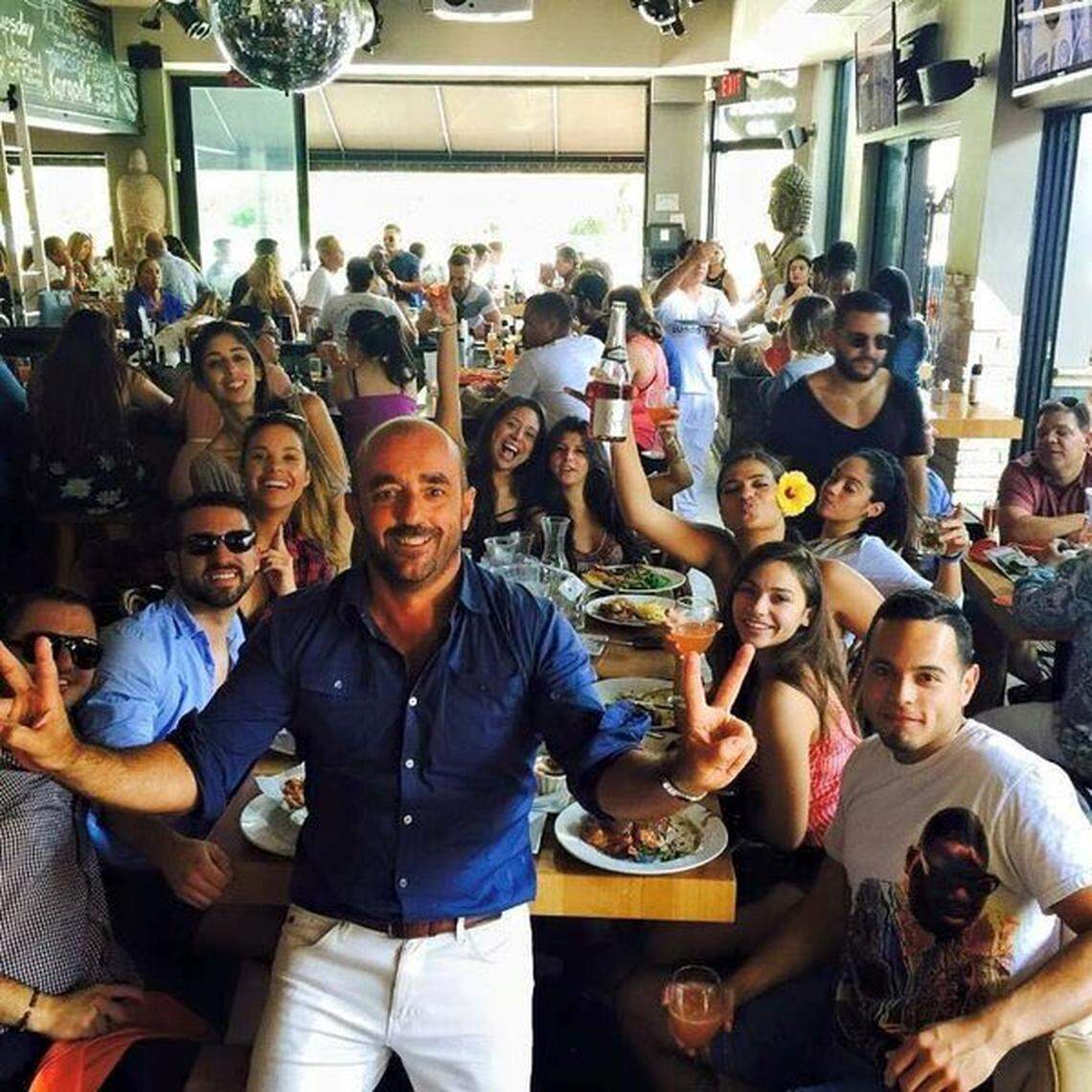 Georges Farges at his restaurant George's on Sunset, which he closed June 3.