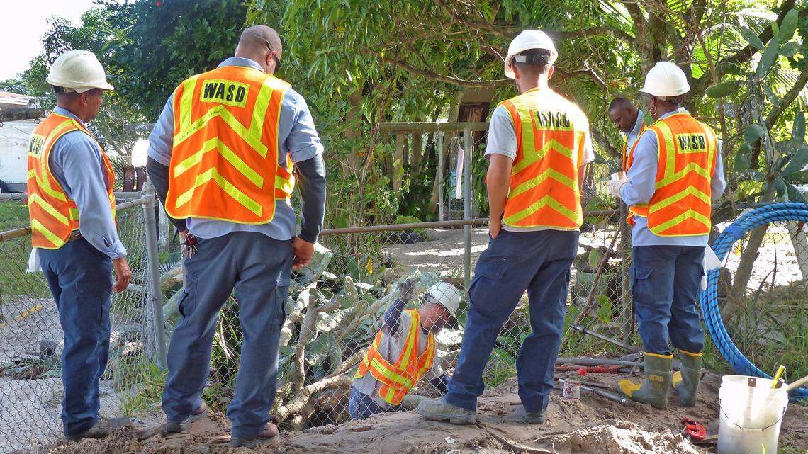 Miami-Dade County is under a court order to upgrade its sewage system, which has been plagued by ruptures and failed pipes. The firm overseeing the $1.8 billion project is seeking higher fees to handle a job that the county says has become far more extensive than was first estimated.