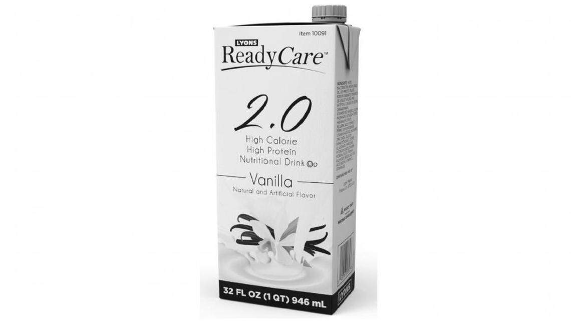Lyons Ready Care 2.0 High Calorie High Protein Nutritional Drink, Vanilla Flavor