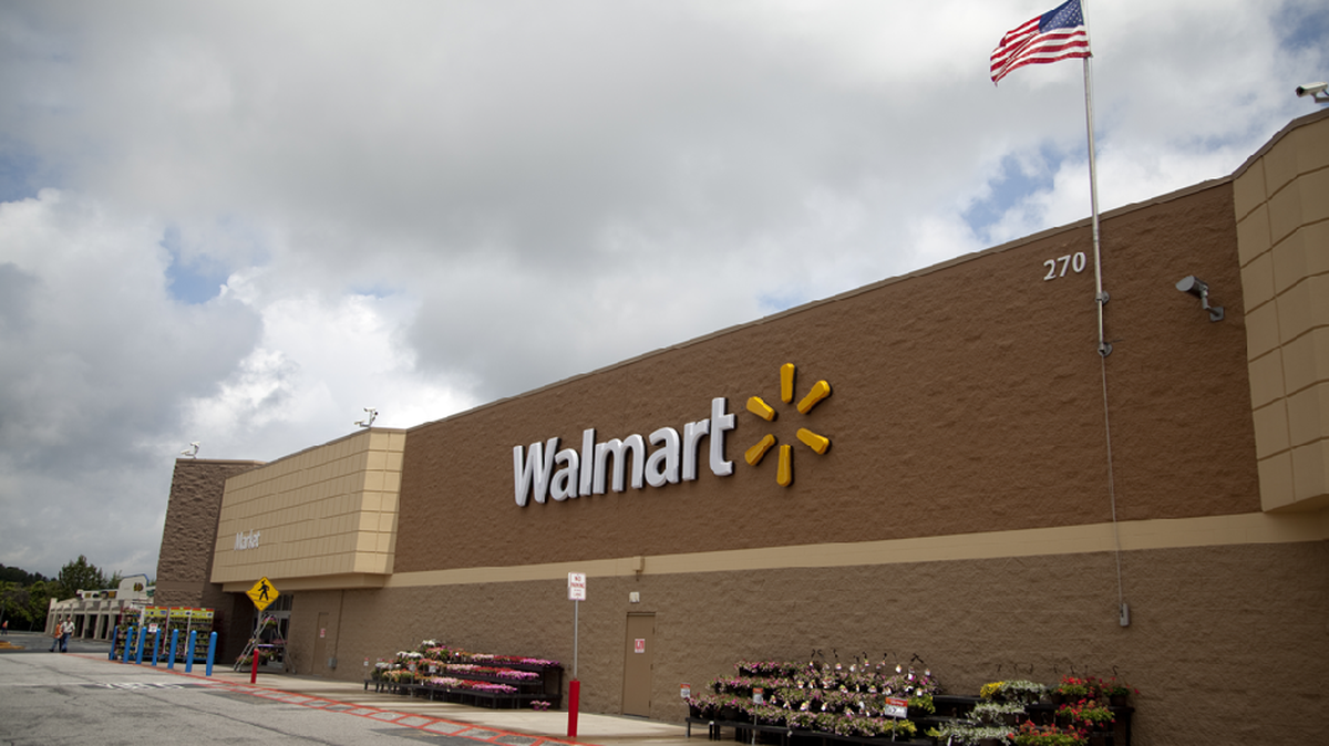 A report of a naked man chasing Walmart employees around the parking lot led to a man being charged with indecent exposure, Lake City police say.