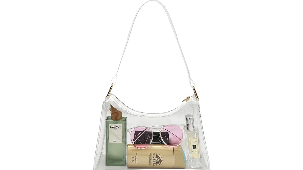 Lackycc Clear Shoulder Bag