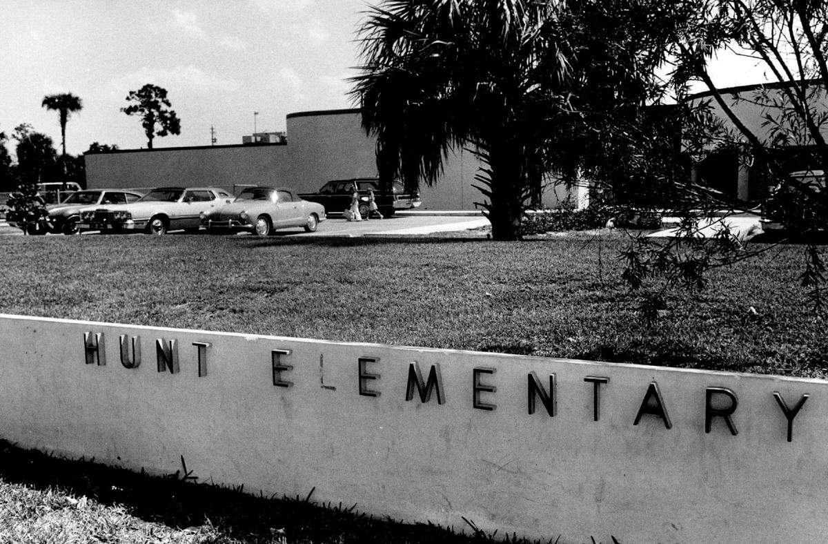 A Coral Springs school in 1974.