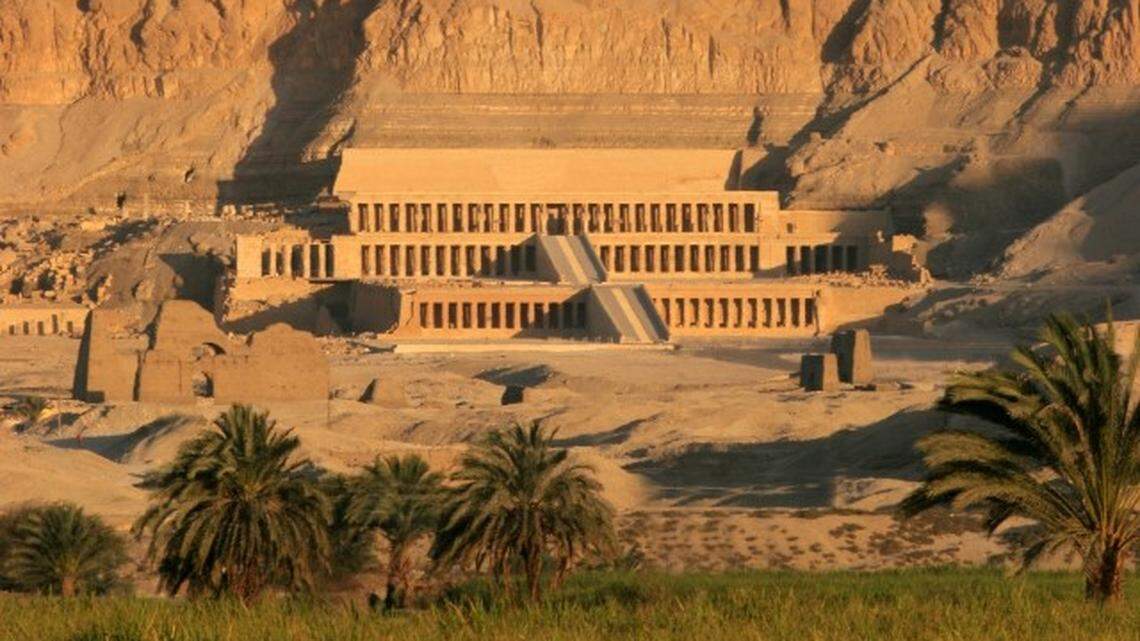 After years of restoration, archaeologists at an iconic 3,400-year-old temple in Luxor opened two more chambers to the public, photos show.