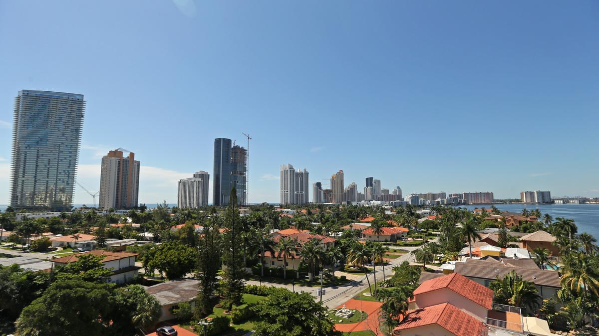 The Sunny Isles Beach skyline, July 23, 2019.