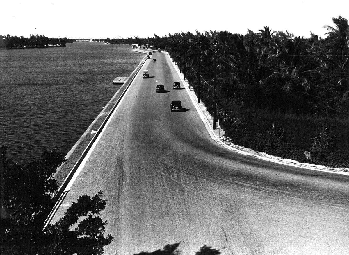 Collins Avenue in early years.