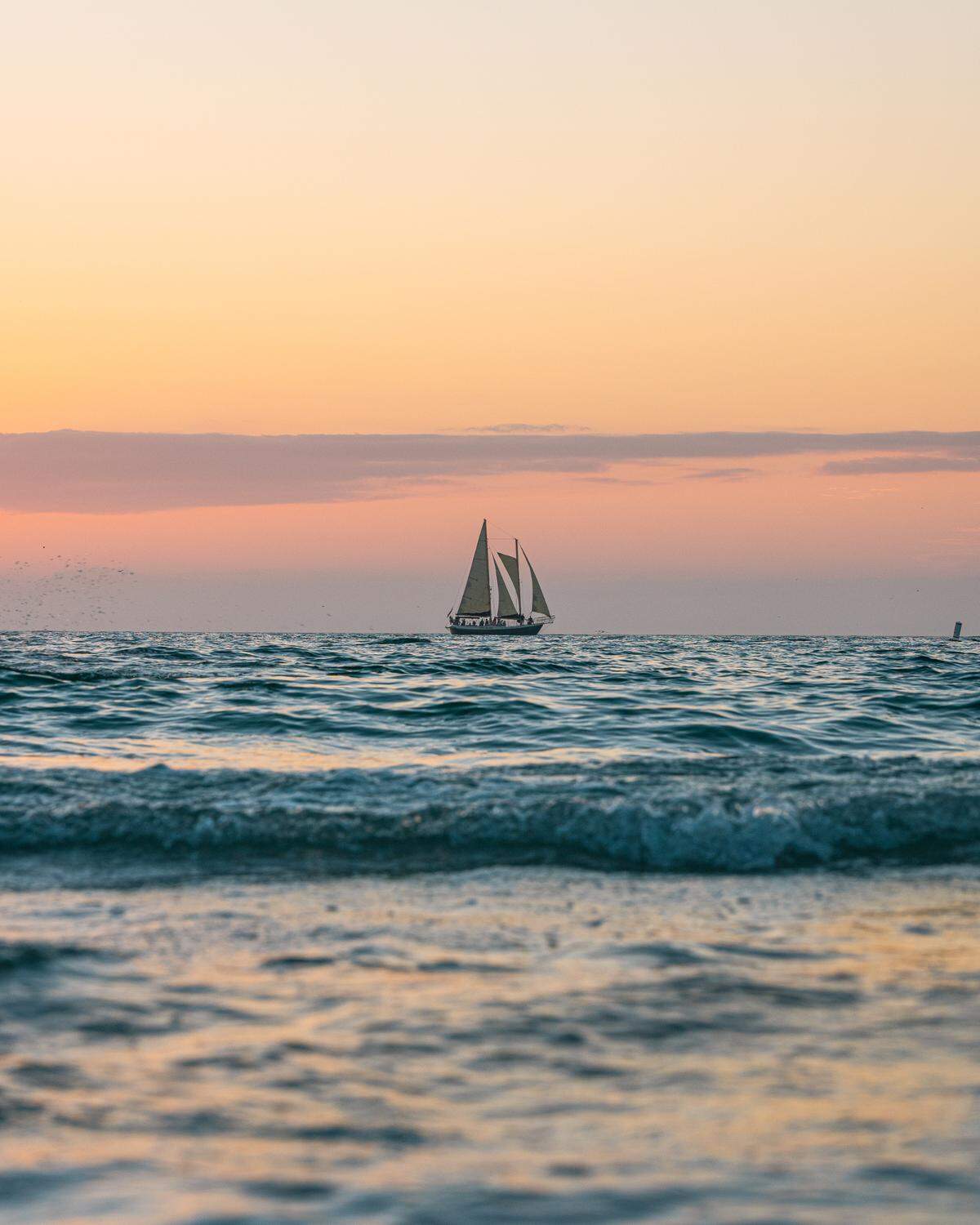 Hop aboard a 52-foot sailboat with just 20 passengers and watch the sky turn pink on this intimate, captain-led sail.