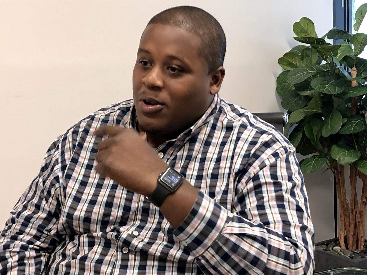 Realtor Robert Menard, 30, talks about the afternoon in 2017 when police rushed his parked BMW and he “stared down the barrel of a gun for the first time in my life.”