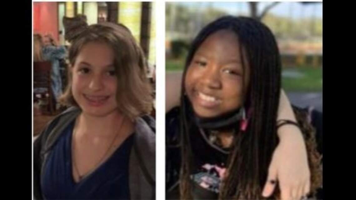 Two girls missing since leaving their North Miami-Dade school on Monday have been found
