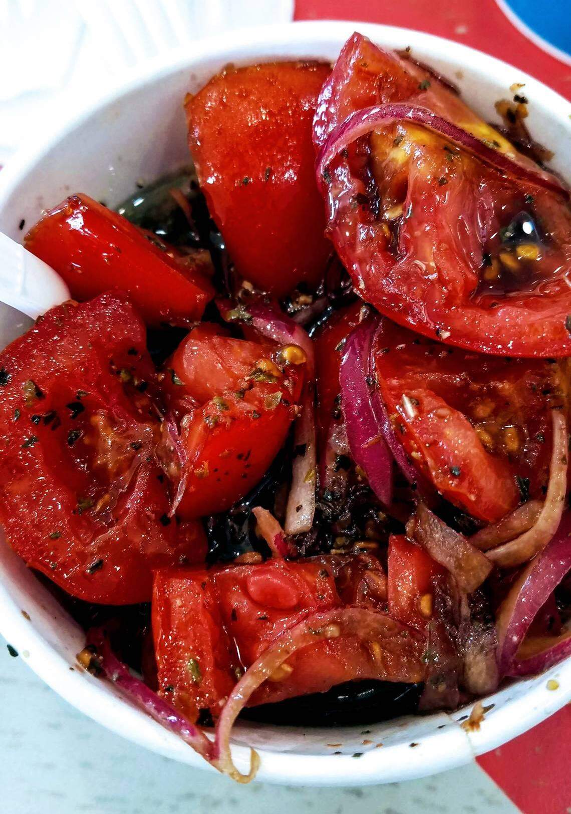 Some of us loved the balsamic tomatoes. Others did not. They were wrong.