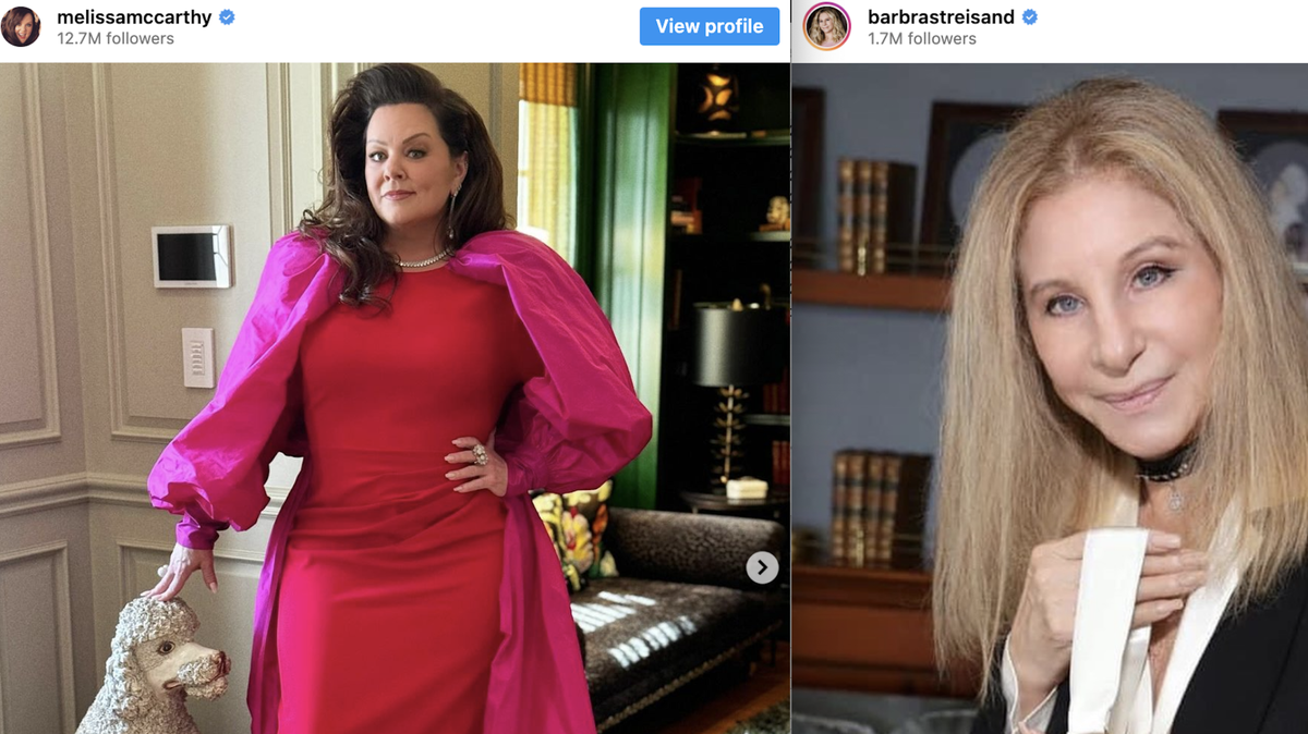 Melissa McCarthy is grabbing the mic after Barbra Streisand spoke out about the comment she left under actress Melissa McCarthy’s Instagram photo.