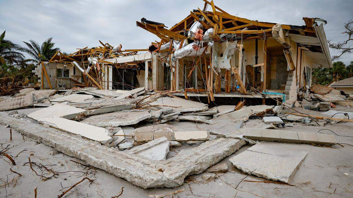 Florida’s state-run insurer paid homeowners’ claims less often than any other insurer in the state last year. Many homeowners on Manasota Key, site of extensive damage when Hurricane Milton struck Florida in October, may face similar rejections this year. Citizens would typically deny such claims because flooding and storm surge is not covered under its wind-damage policies.