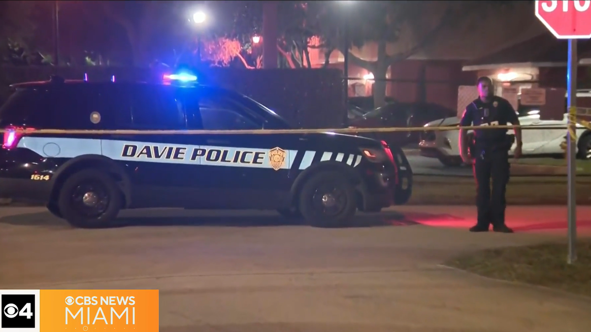 One person was injured in a stabbing in Davie on Sunday night.