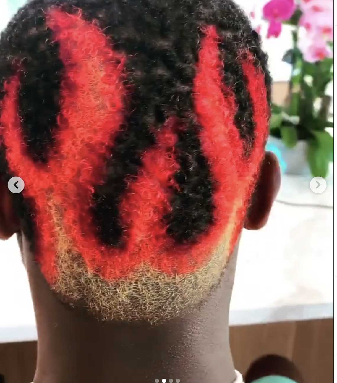 Dwyane Wade added a bit of color to his hair over the weekend. The three-time champion has embraced several different hairstyles in quarantine, including dying it red, blond and pink.