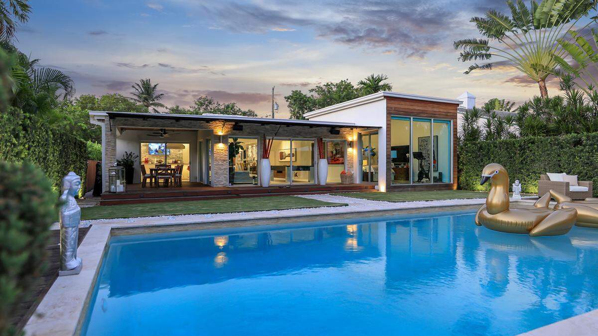 Cédric DePasquale, known as the Grammy Award winning music producer Cedric Gervais, listed his four-bedroom, four-bathroom waterfront home for $2.8 million.