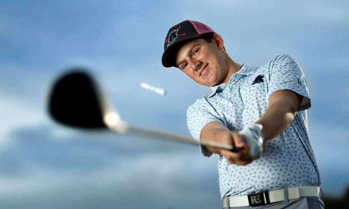 Cole Durham of Ransom Everglades School is the Miami Herald’s Boys’ Golf Player of the Year for Miami-Dade County, on Thursday, January 15, 2026. 