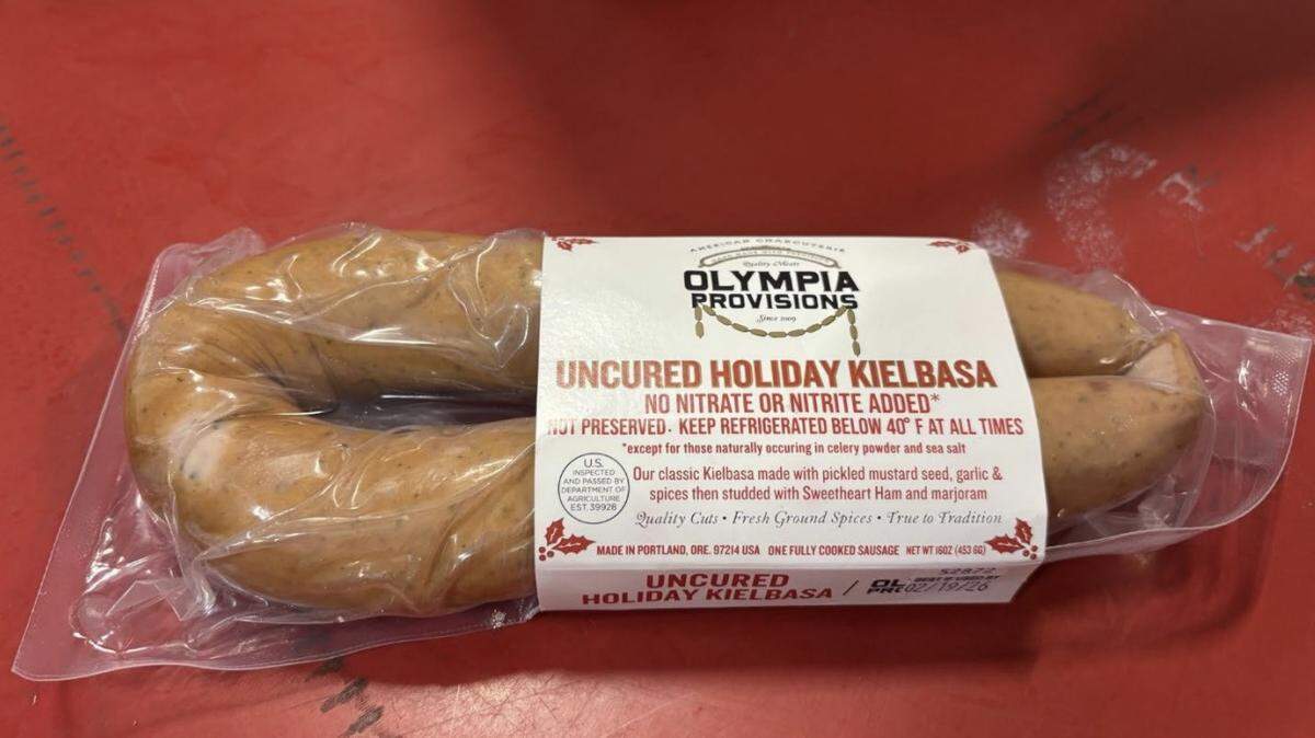 Olympia Provision recalled 1,930 pounds of ready-to-eat holiday kielbasa sausages that may be contaminated with foreign material, specifically metal, the U.S. Department of Agriculture’s Food Safety and Inspection Service announced Dec. 19, 2025.