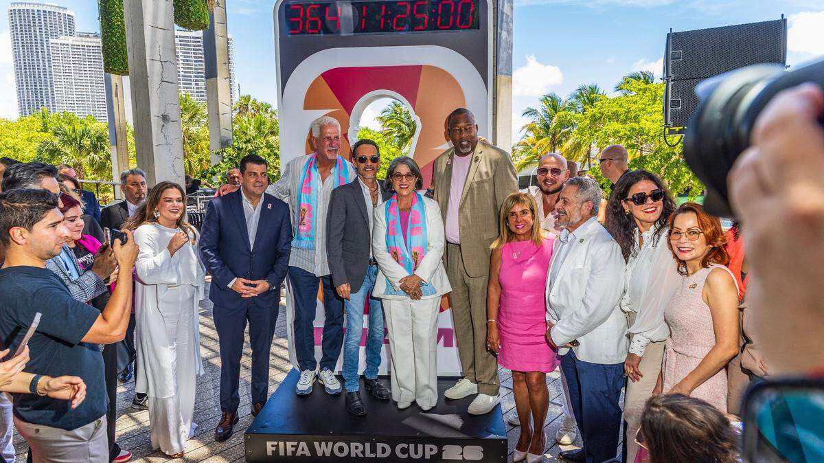 In June, Miami-Dade elected officials helped unveil the official “One Year Out” to FIFA 2026 celebration.