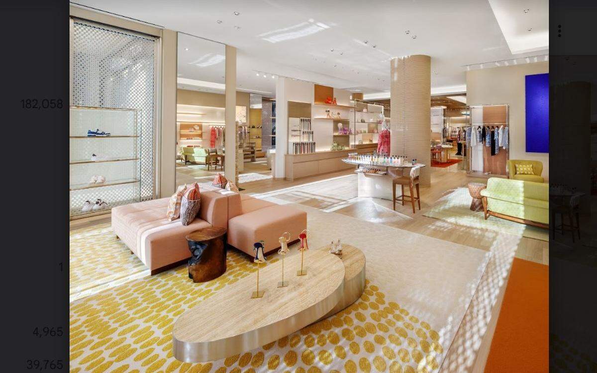 The new Louis Vuitton store at the Shops at Merrick Park in Coral Gables/HANDOUT ART